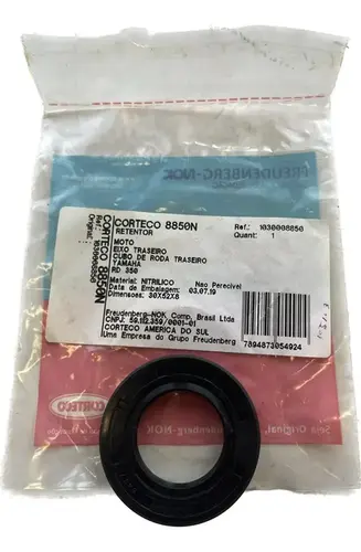 Retentor Cubo De Roda Traseiro Yamaha Rd 350 30x8x52 Corteco