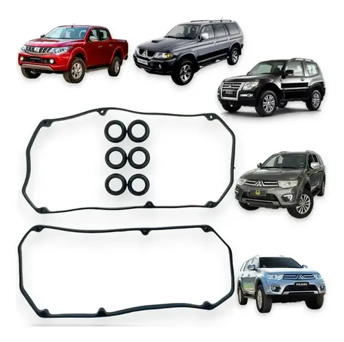 Junta Tampa Valvula Pajero Sport Hpe V6 3.0 3.5 24v Par