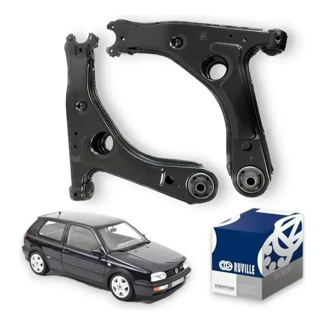 Par Bandeja Dianteira Vw Golf Vr6 Ruville Original