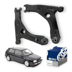 Par Bandeja Dianteira Vw Golf Vr6 Ruville Original