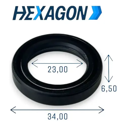 Retentor Caixa Direção Hidraulica Universal 23x34x6,5