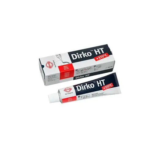 DIRKO 70ML 315C COMPOSTO SILICONE COR PRETA JUNTA LIQUIDA : TEMP