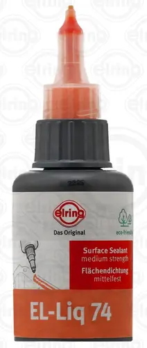 EL-LIQ 74 50ML COMPOSTO SILICONE COR VERMELHO