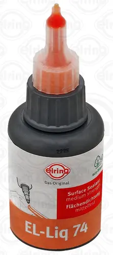 EL-LIQ 74 50ML COMPOSTO SILICONE COR VERMELHO