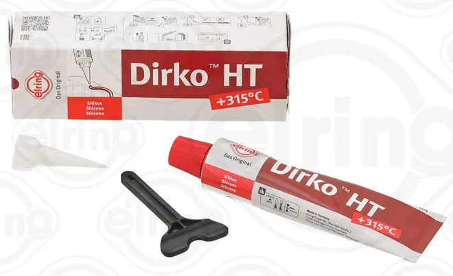 COMPOSTO SILICONE COR VERMELHO DIRKO HT TUBO 70 ML